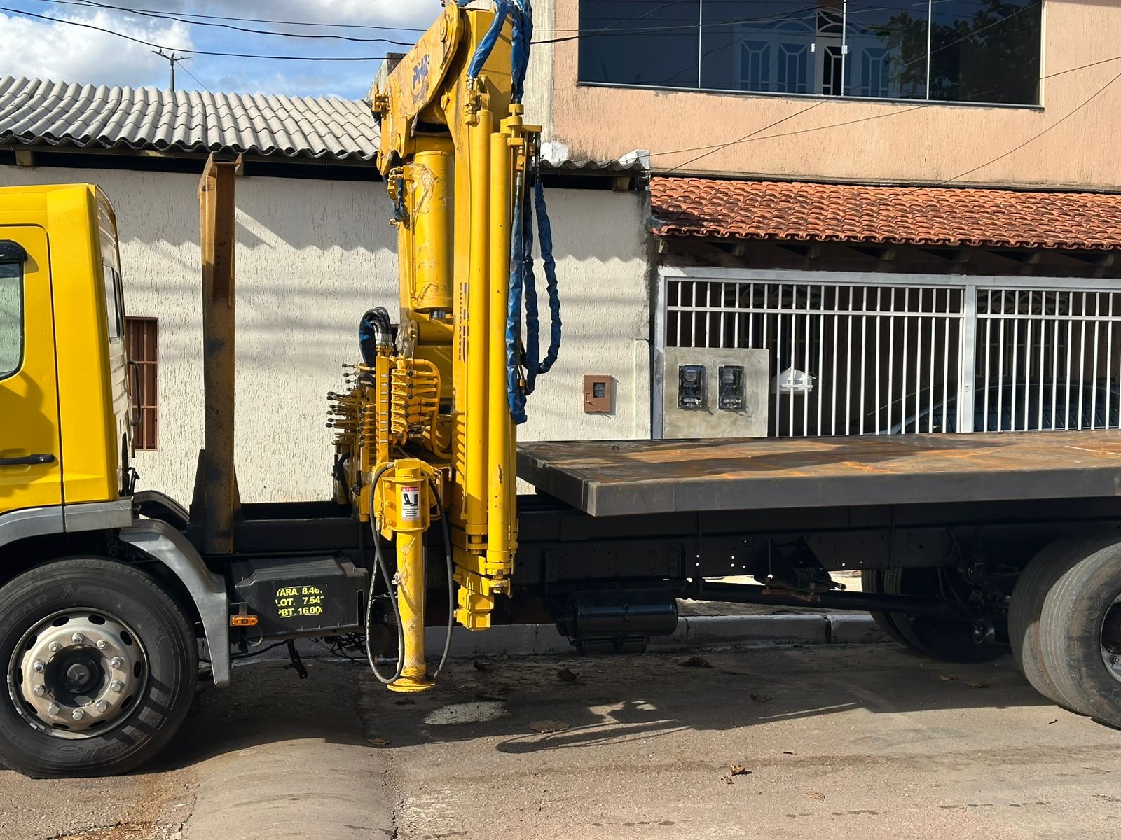 Transporte com Munck